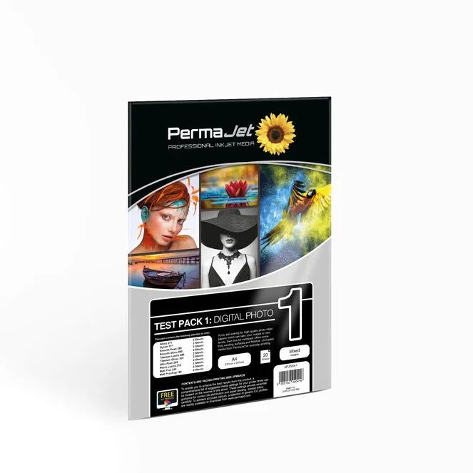 PermaJet Test Packs, Model: Pack 1