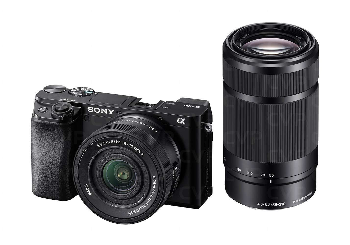 Sony a6100 Mirrorless, 2-Lens Kit