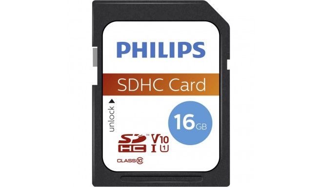 Philips SDHC v10 16gb Card