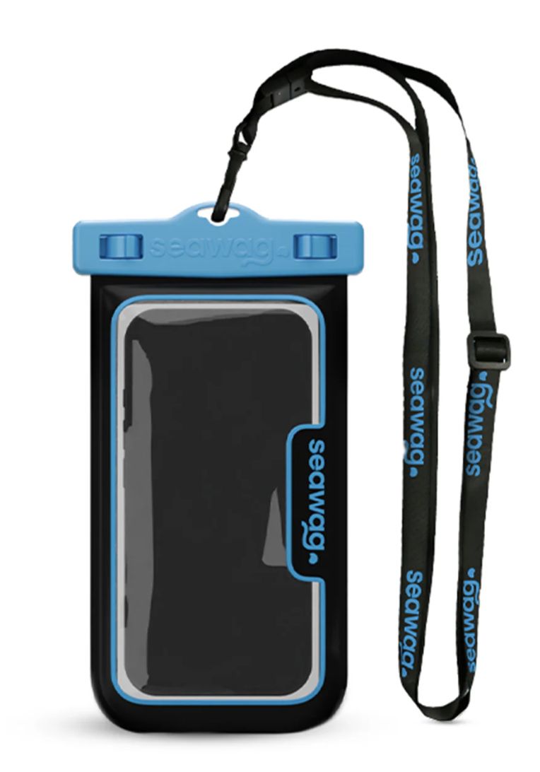 Seawag Waterproof Phone Case 6.8', Colour: Black &amp; Blue
