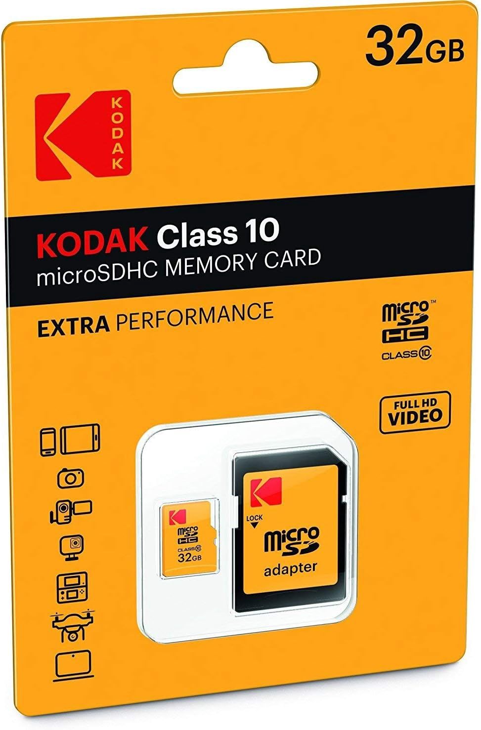 Kodak MicroSD v10 32gb Card