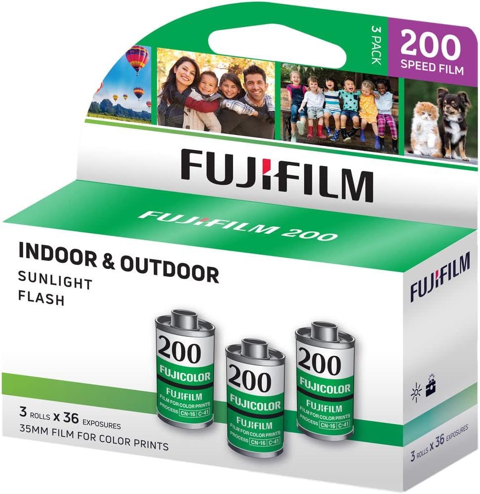 FujiFilm 200 35mm 36exp 3-pack *SPECIAL*