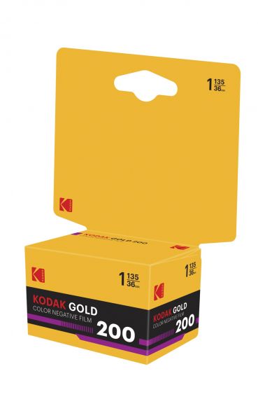 Kodak Gold 200 ISO 35mm x 36 exp. Carded - Color Negative Film