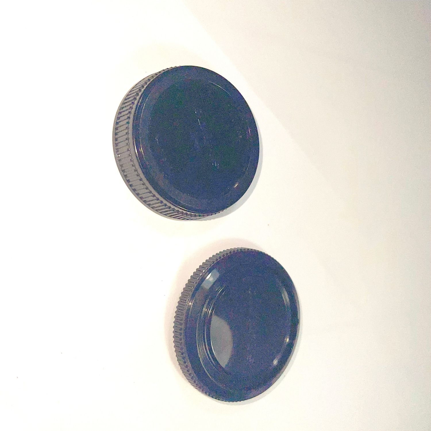Olympus original OM mount body &amp; rear lens cap set
