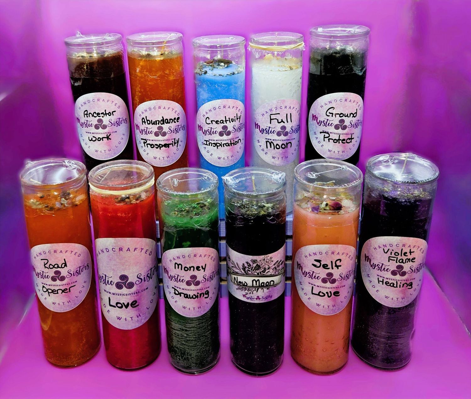 Mystical Candle Collection — Unscented