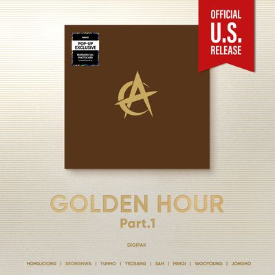 ATEEZ - GOLDEN HOUR: PART 1 [DIGIPAK VER] (HELLO82 EXCLUSIVE)