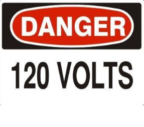 Danger 120 Volts