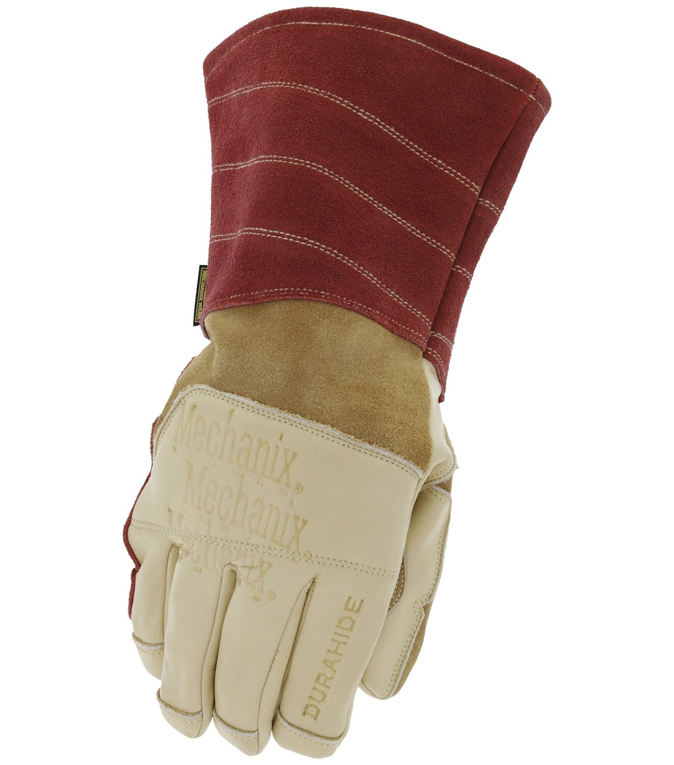 Mechanix Flux Tourch Welding Glove (Puncture 4, Abrasion 3, Heat 3), Size: S, Color: Red/White