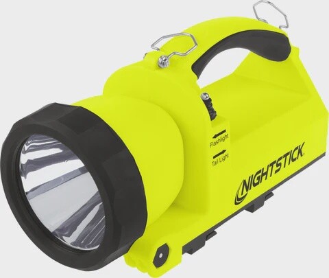 Nightsick Intrinsically Safe Recharable Dual-Light Pivoting Head Lantern