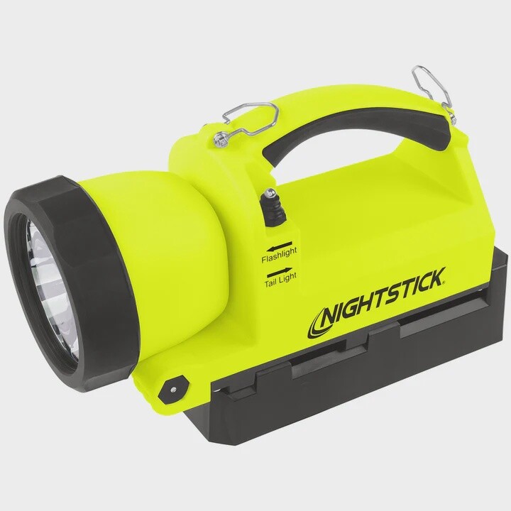 Nightsick Intrinsically Safe Recharable Dual-Light Pivoting Head Lantern, Lumens: 650L, Product: Lantern