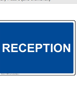 Reception 10x14 Aluminum, Color: AL .404, Size: 10x14