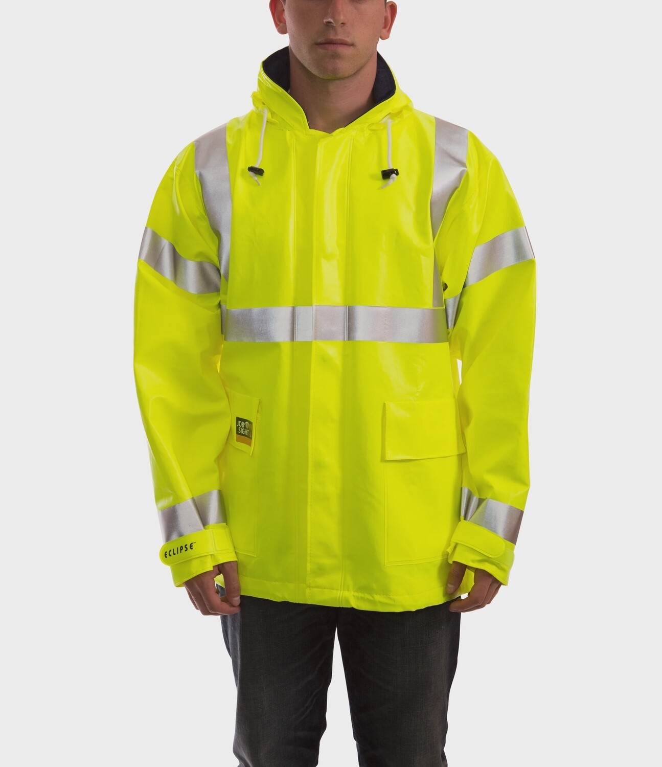 Tingley Eclipse Arc Flame FR Rain Jacket, Size: XL, Quantity: Single