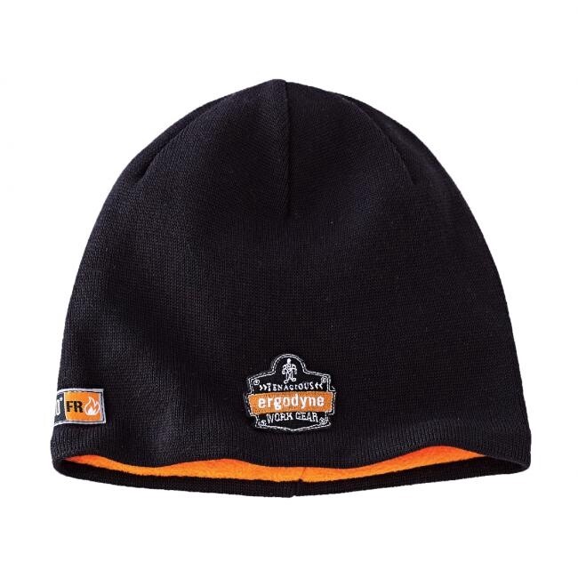 Ergodyne FR N-Ferno Beanie, Color: Black, Category: Head and Face Protection