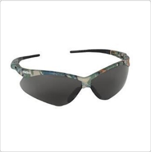 Jackson AF Smoke/Camo Safety Glass, Color: Smoke/Camo