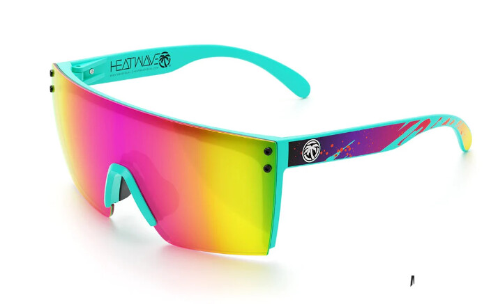 Heat Wave Lazer Face Aqua Splash Polarized Spectrum Lens, Color: Polarized Spectrum