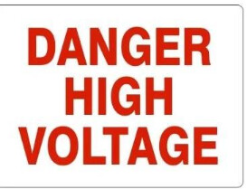 Danger High Voltage-DNR
