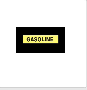 Gasoline, Color: AV, Size: 2.25&quot;X12&quot;