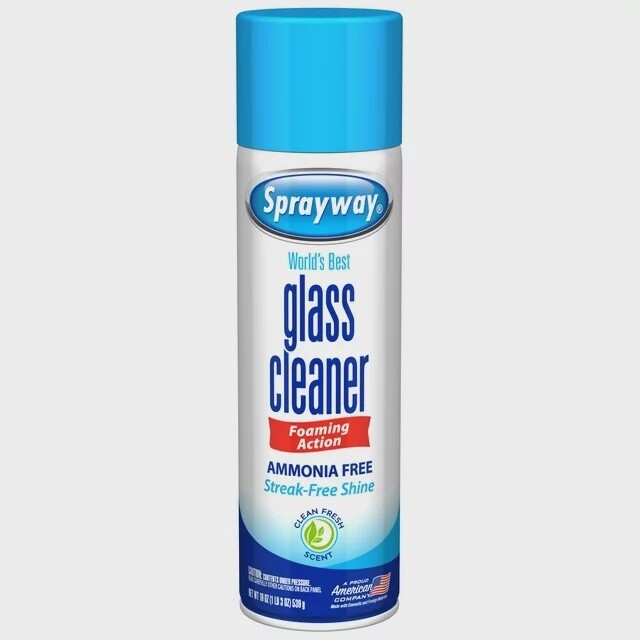 Sprayway Glass Cleaner, Size: 19oz/Single, Category: Cleaner and Degreasers