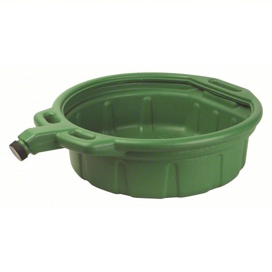 Green Drain Pan, Size: 4.5 Gallon, Category: Other