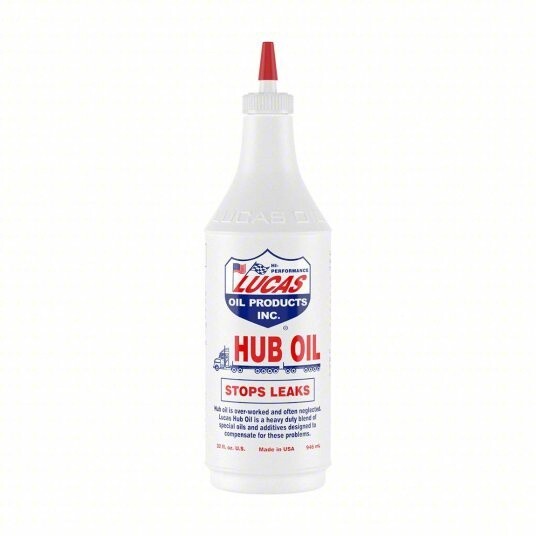 Lucas Hub Oil, Size: 1 Quart, Category: Oil and Oil Stabilizer