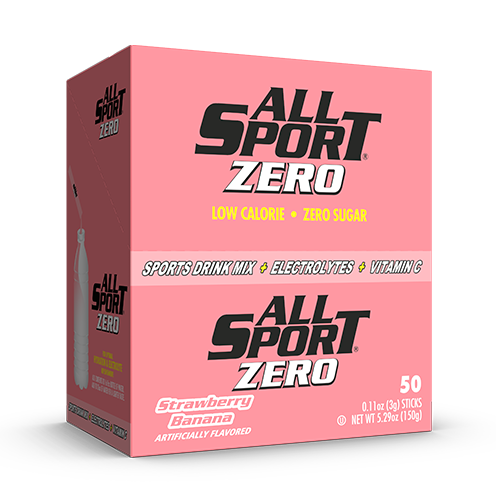 All Sport Zero, Size: 50 Count, Color: Strawberry Banana