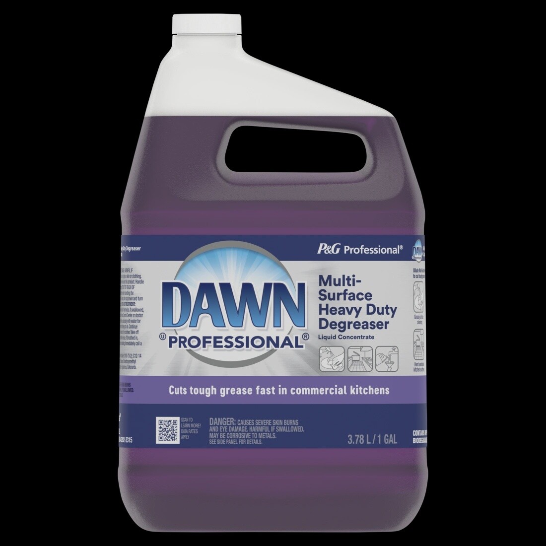 Dawn Professional Heavy Duty Degreaser, Size: 1 Gallon/Single, Category: Cleaner and Degreasers