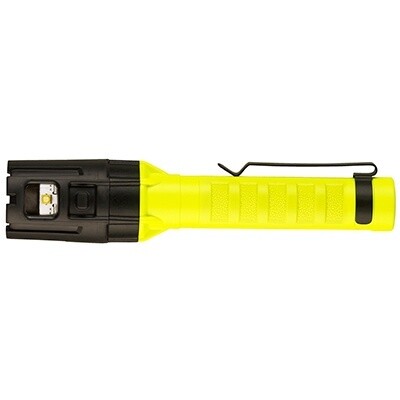 Streamlight Intrinsically Safe Dualie 2AA Flashlight, Color: Lime, Package/Product: Box, Size: 175 Lumens
