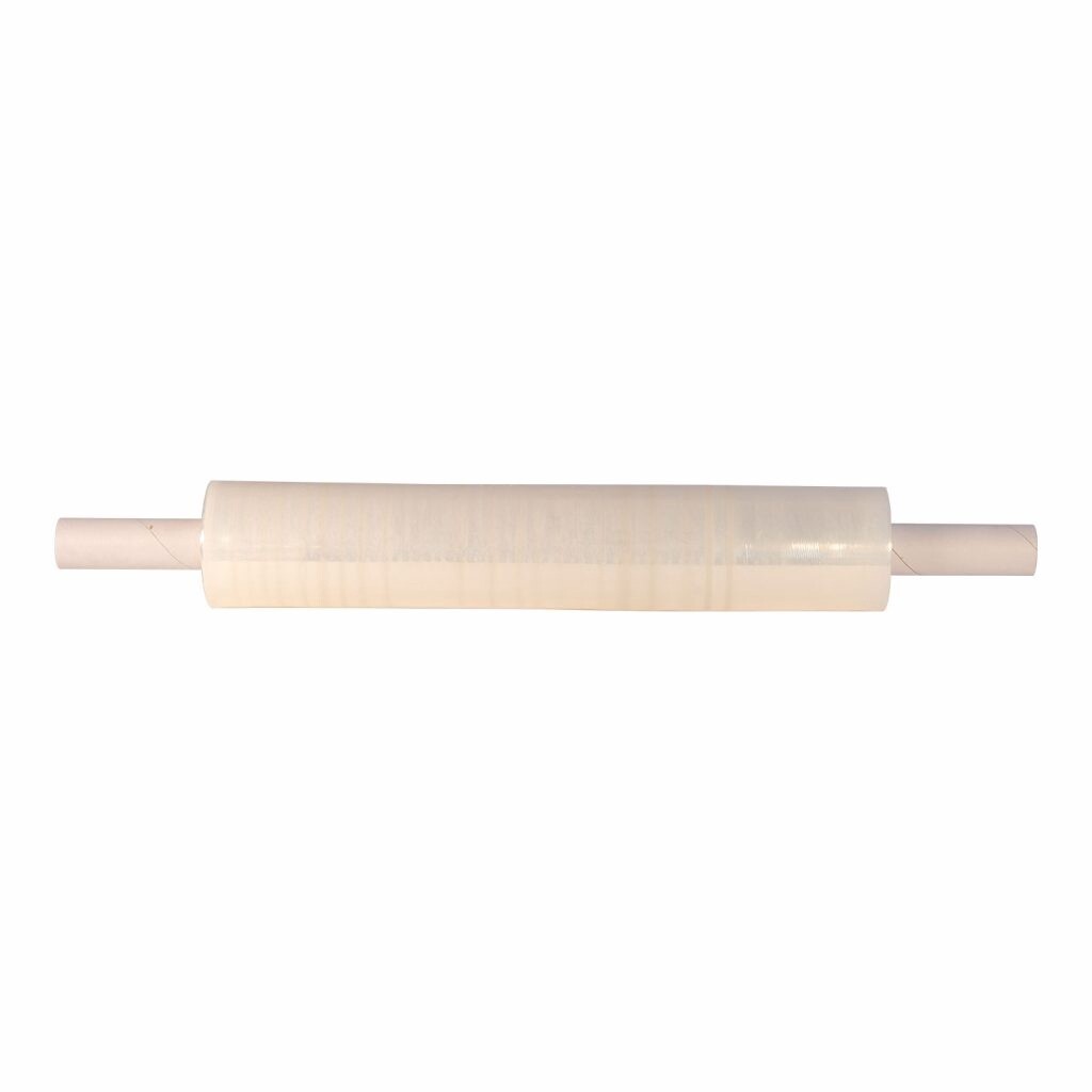General Work Products Stretch Film: Hand Grade, Size: 80 Gauge: 5&quot;x1500&#39;