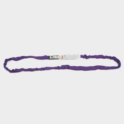 Round Sling, Color: Purple: 2,600lb, Size: 4&#39;