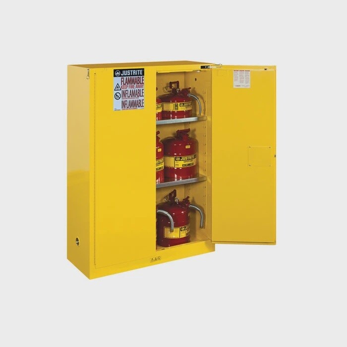 Justrite Sure-Grip Safety Cabinet 60 Gallon, Size: 60 Gallon