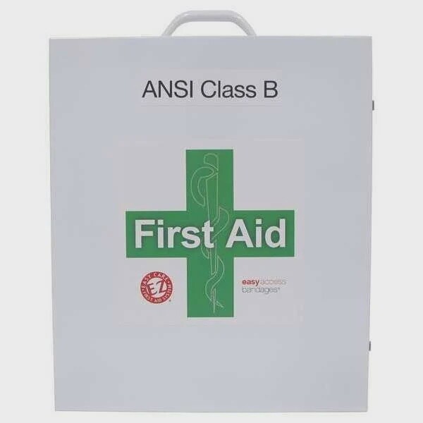 Easy Care 3 Shelf Class B Metal First Aid Station-DC, Size: 3 shelf