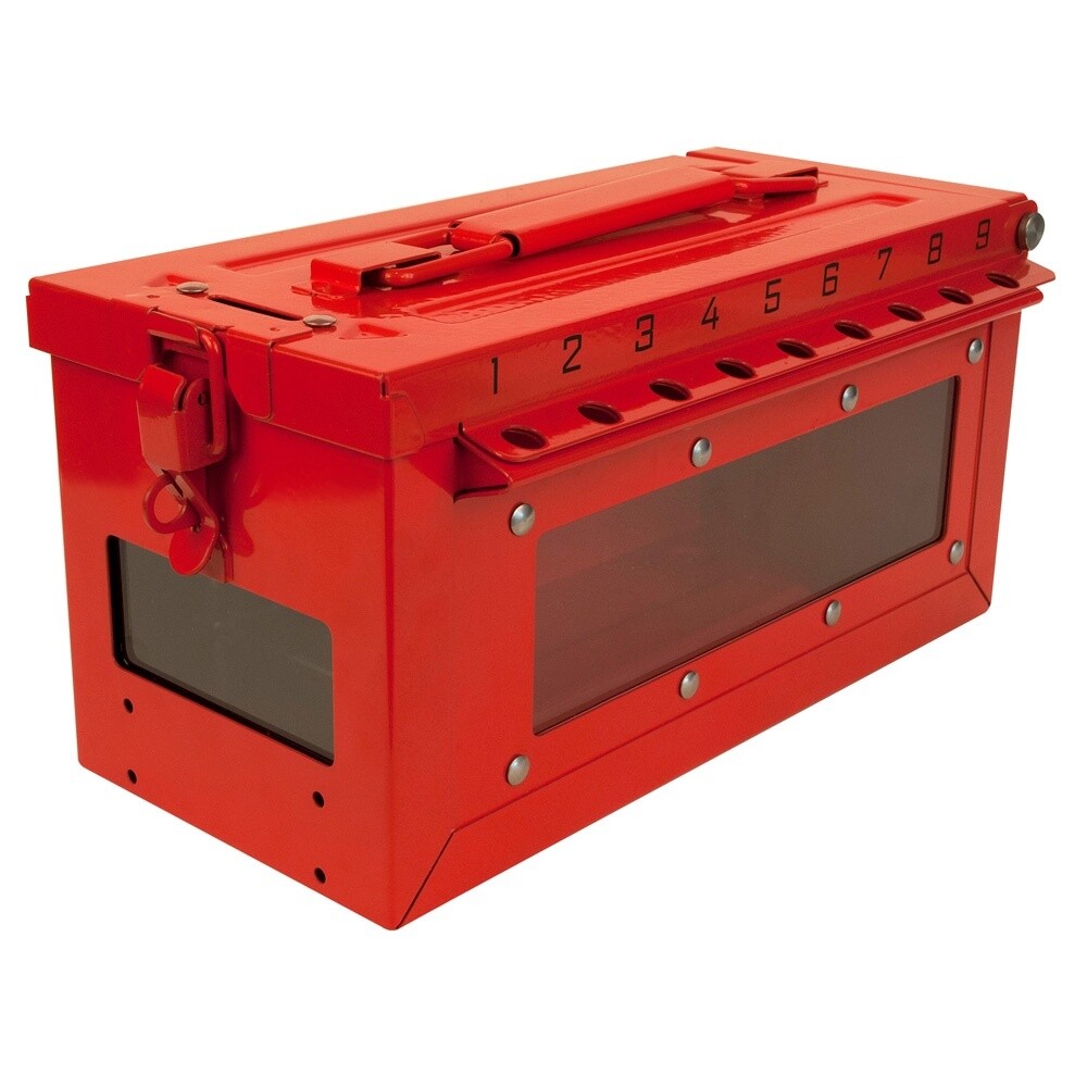 S601 Group Lock Out Box, Size: 20 locks
