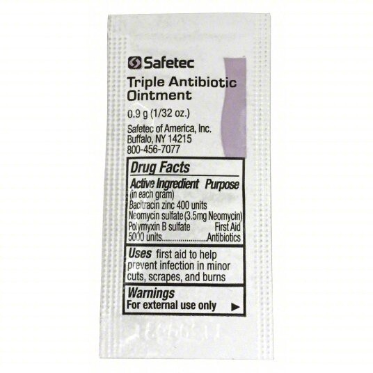 Triple Antibiotic Ointment, Color: Onintment