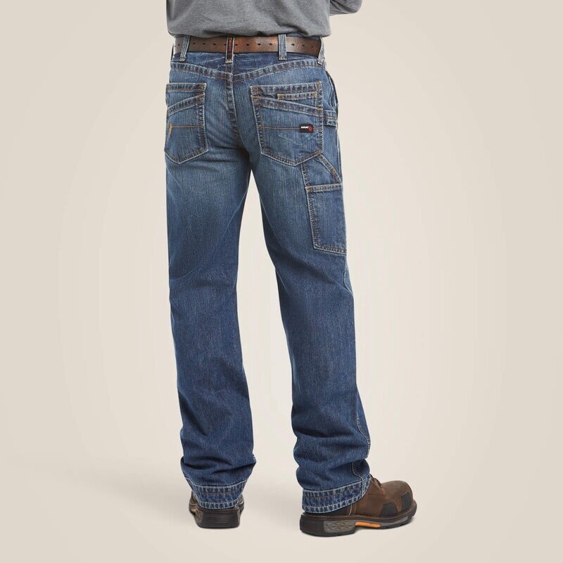 Ariat Men&#39;s FR M4 Flint 10017262 Relaxed Workhorse Boot Cut Jean