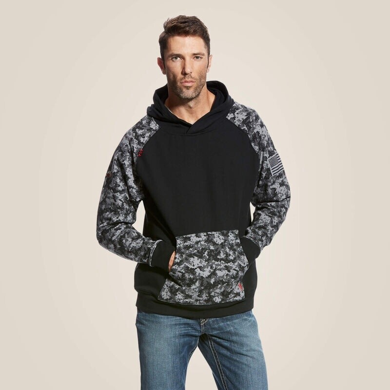 Ariat Men&#39;s FR DuraStretch Patriot Hoodie