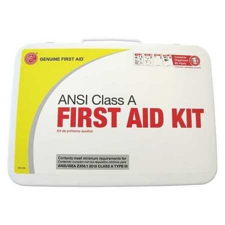 Easy Care 25 Person 2015 ANSI Class A Metal First Aid Kit, Size: 25 PR