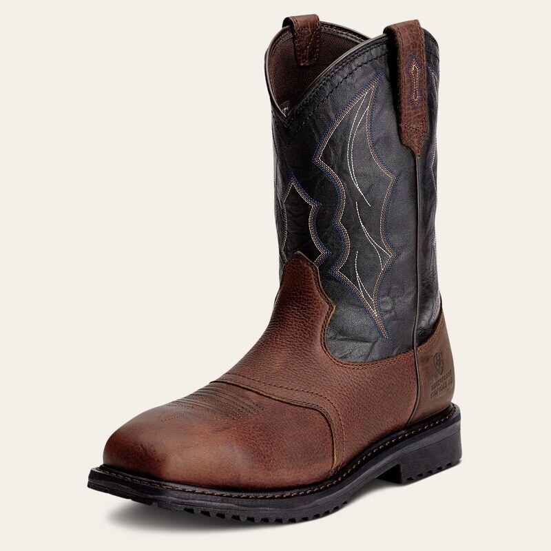Ariat Men&#39;s Rigtek 10012932 Waterproof Wide Square Composite Toe Work Boot, Diameter: M: D, Size: 7