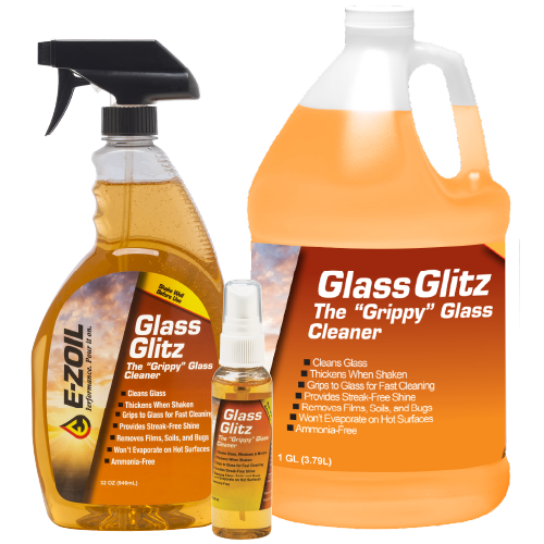 E-ZOIL Glass Glitz The &quot;Grippy&quot; Glass Cleaner