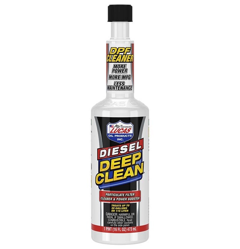Lucas Diesel Deep Clean, Size: 16oz, Category: Diesel Additives