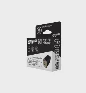 18W Dual Port Home Charger, Color: 18W Home