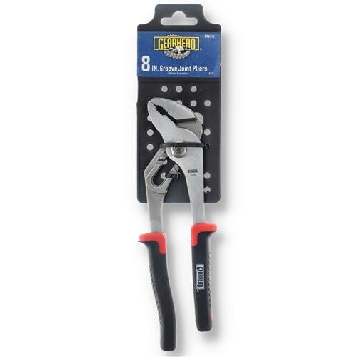 Gearhead Groove Joint Pliers, Size: 8&quot;