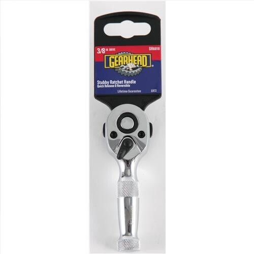 Gearhead Stubby Quick Release Ratchet Handle