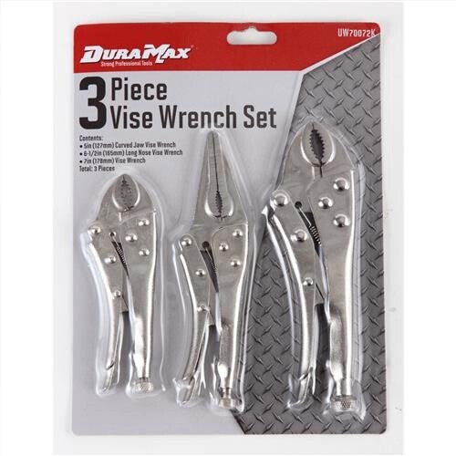Dura Max 3 Piece Vise Wrench Set