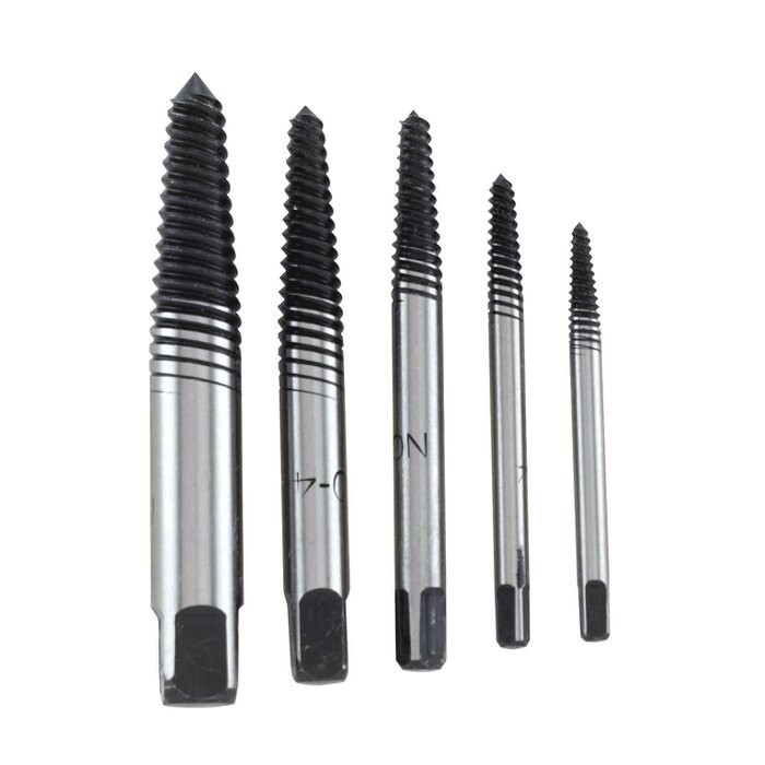 Mechanic&#39;s Best 5 Piece Screw Extractor Set