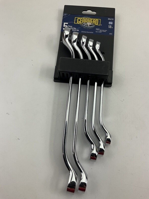 Gearhead 5 Piece Off Set Wrench Set