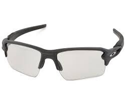Oakley Flak ® 2.0 XL / Steel Frame / Clear 50% Black IRID Photochromic Lens, Color: Oakley Flak ® 2.0 XL / Steel Frame / Clear 50% Bla
