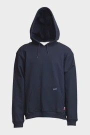 Lapco FR Hoodie, Size: S, Length: Regular, Color: Navy/Pull Over