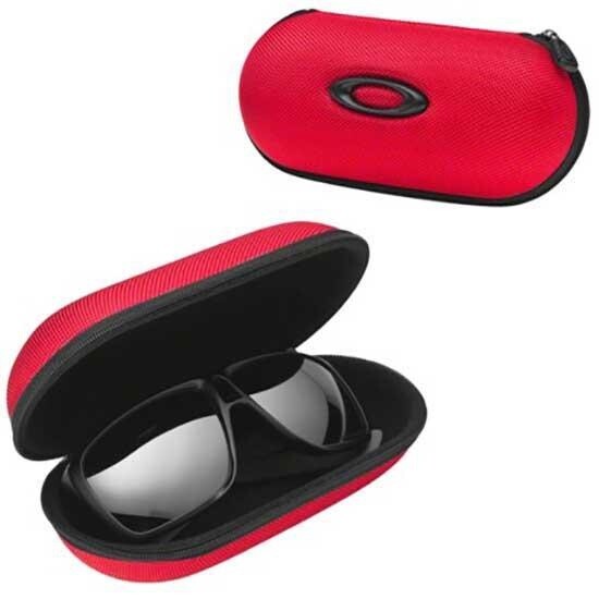 Oakley Ballistic Sunglass Case - Red, Color: Oakley Ballistic Sunglass Case - Red