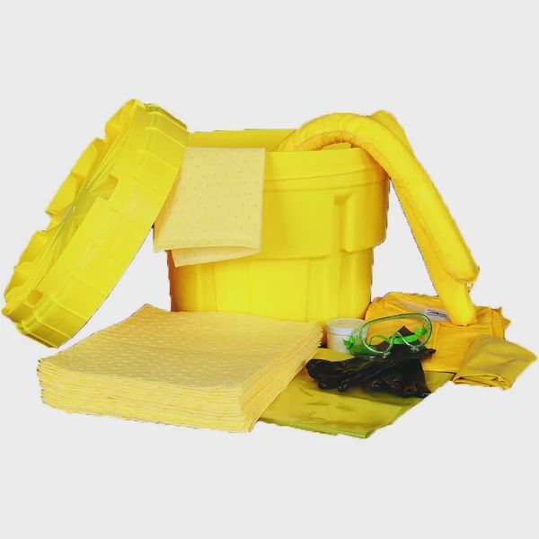 20 Gallon Drum Spill Kit Oil Only, Size: 20 Gallon
