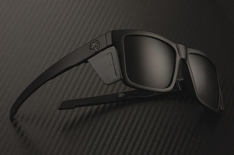 Heat Wave Performance Z87+ XL Vise Sunglasses, Lens Color: Black Z87+, Polarized / Non-Polarized: Polarized